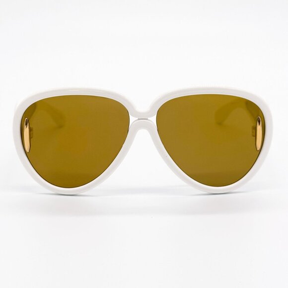 NEW LOEWE SUNGLASSES LW40132I 25G WHITE UNISEX EYEWEAR LOEWE main image 9